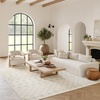 image:imageNourison Home Grafix Beige 53 x 73 Area Rug  Easy Clean Non Shedding Bed Room Living Room Dining Room Kitchen 5 x 7Ivory Beige