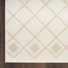 image:imageNourison Home Grafix Beige 53 x 73 Area Rug  Easy Clean Non Shedding Bed Room Living Room Dining Room Kitchen 5 x 7Ivory Beige