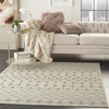 image:imageNourison Home Grafix Beige 53 x 73 Area Rug  Easy Clean Non Shedding Bed Room Living Room Dining Room Kitchen 5 x 7IvoryGrey