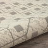 image:imageNourison Home Grafix Beige 53 x 73 Area Rug  Easy Clean Non Shedding Bed Room Living Room Dining Room Kitchen 5 x 7IvoryGrey