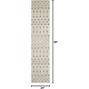 image:imageNourison Home Grafix Beige 53 x 73 Area Rug  Easy Clean Non Shedding Bed Room Living Room Dining Room Kitchen 5 x 7IvoryGrey