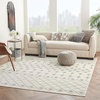 image:imageNourison Home Grafix Beige 53 x 73 Area Rug  Easy Clean Non Shedding Bed Room Living Room Dining Room Kitchen 5 x 7IvoryGrey