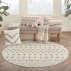 image:imageNourison Home Grafix Beige 53 x 73 Area Rug  Easy Clean Non Shedding Bed Room Living Room Dining Room Kitchen 5 x 7IvoryGrey