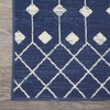 image:imageNourison Home Grafix Beige 53 x 73 Area Rug  Easy Clean Non Shedding Bed Room Living Room Dining Room Kitchen 5 x 7Navy