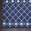 image:imageNourison Home Grafix Beige 53 x 73 Area Rug  Easy Clean Non Shedding Bed Room Living Room Dining Room Kitchen 5 x 7Navy