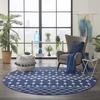 image:imageNourison Home Grafix Beige 53 x 73 Area Rug  Easy Clean Non Shedding Bed Room Living Room Dining Room Kitchen 5 x 7Navy