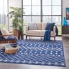 image:imageNourison Home Grafix Beige 53 x 73 Area Rug  Easy Clean Non Shedding Bed Room Living Room Dining Room Kitchen 5 x 7Navy