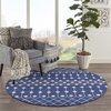 image:imageNourison Home Grafix Beige 53 x 73 Area Rug  Easy Clean Non Shedding Bed Room Living Room Dining Room Kitchen 5 x 7Navy