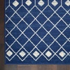 image:imageNourison Home Grafix Beige 53 x 73 Area Rug  Easy Clean Non Shedding Bed Room Living Room Dining Room Kitchen 5 x 7Navy