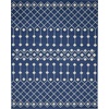 image:imageNourison Home Grafix Beige 53 x 73 Area Rug  Easy Clean Non Shedding Bed Room Living Room Dining Room Kitchen 5 x 7Navy