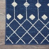 image:imageNourison Home Grafix Beige 53 x 73 Area Rug  Easy Clean Non Shedding Bed Room Living Room Dining Room Kitchen 5 x 7Navy