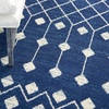 image:imageNourison Home Grafix Beige 53 x 73 Area Rug  Easy Clean Non Shedding Bed Room Living Room Dining Room Kitchen 5 x 7Navy