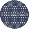image:imageNourison Home Grafix Beige 53 x 73 Area Rug  Easy Clean Non Shedding Bed Room Living Room Dining Room Kitchen 5 x 7Navy