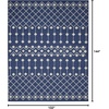 image:imageNourison Home Grafix Beige 53 x 73 Area Rug  Easy Clean Non Shedding Bed Room Living Room Dining Room Kitchen 5 x 7Navy