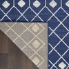image:imageNourison Home Grafix Beige 53 x 73 Area Rug  Easy Clean Non Shedding Bed Room Living Room Dining Room Kitchen 5 x 7Navy