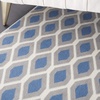 image:imageNourison Home Grafix Blue 53 x 73 Area Rug  Easy Clean Non Shedding Bed Room Living Room Dining Room Kitchen 5 x 7Blue