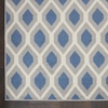 image:imageNourison Home Grafix Blue 53 x 73 Area Rug  Easy Clean Non Shedding Bed Room Living Room Dining Room Kitchen 5 x 7Blue