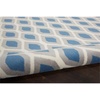 image:imageNourison Home Grafix Blue 53 x 73 Area Rug  Easy Clean Non Shedding Bed Room Living Room Dining Room Kitchen 5 x 7Blue