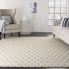 image:imageNourison Home Grafix Blue 53 x 73 Area Rug  Easy Clean Non Shedding Bed Room Living Room Dining Room Kitchen 5 x 7White