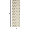 image:imageNourison Home Grafix Blue 53 x 73 Area Rug  Easy Clean Non Shedding Bed Room Living Room Dining Room Kitchen 5 x 7White