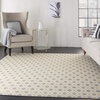 image:imageNourison Home Grafix Blue 53 x 73 Area Rug  Easy Clean Non Shedding Bed Room Living Room Dining Room Kitchen 5 x 7White