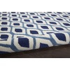 image:imageNourison Home Grafix Blue 53 x 73 Area Rug  Easy Clean Non Shedding Bed Room Living Room Dining Room Kitchen 5 x 7WhiteNavy