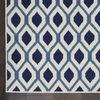 image:imageNourison Home Grafix Blue 53 x 73 Area Rug  Easy Clean Non Shedding Bed Room Living Room Dining Room Kitchen 5 x 7WhiteNavy