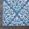 image:imageNourison Home Grafix Damask Blue 53 x ROUND Area Rug Easy Cleaning Non Shedding Bed Room Living Room Dining Room Kitchen 5 RoundBlue