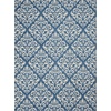 image:imageNourison Home Grafix Damask Blue 53 x ROUND Area Rug Easy Cleaning Non Shedding Bed Room Living Room Dining Room Kitchen 5 RoundBlue