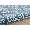 image:imageNourison Home Grafix Damask Blue 53 x ROUND Area Rug Easy Cleaning Non Shedding Bed Room Living Room Dining Room Kitchen 5 RoundBlue