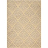 image:imageNourison Home Grafix Damask Blue 53 x ROUND Area Rug Easy Cleaning Non Shedding Bed Room Living Room Dining Room Kitchen 5 RoundCream