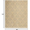 image:imageNourison Home Grafix Damask Blue 53 x ROUND Area Rug Easy Cleaning Non Shedding Bed Room Living Room Dining Room Kitchen 5 RoundCream