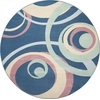 image:imageNourison Home Grafix Grey 3 x 5 Area Rug  Easy Clean Non Shedding Bed Room Living Room Dining Room Kitchen 3 x 5Blue Multicolor