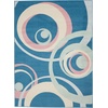 image:imageNourison Home Grafix Grey 3 x 5 Area Rug  Easy Clean Non Shedding Bed Room Living Room Dining Room Kitchen 3 x 5Blue Multicolor