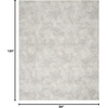 image:imageNourison Home Grafix Grey 3 x 5 Area Rug  Easy Clean Non Shedding Bed Room Living Room Dining Room Kitchen 3 x 5Grey