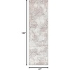 image:imageNourison Home Grafix Grey 3 x 5 Area Rug  Easy Clean Non Shedding Bed Room Living Room Dining Room Kitchen 3 x 5Grey