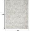 image:imageNourison Home Grafix Grey 3 x 5 Area Rug  Easy Clean Non Shedding Bed Room Living Room Dining Room Kitchen 3 x 5Grey