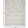 image:imageNourison Home Grafix Grey 3 x 5 Area Rug  Easy Clean Non Shedding Bed Room Living Room Dining Room Kitchen 3 x 5Grey