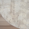 image:imageNourison Home Grafix Grey 3 x 5 Area Rug  Easy Clean Non Shedding Bed Room Living Room Dining Room Kitchen 3 x 5Grey