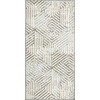image:imageNourison Home Grafix Grey 3 x 5 Area Rug  Easy Clean Non Shedding Bed Room Living Room Dining Room Kitchen 3 x 5Grey
