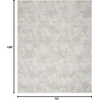 image:imageNourison Home Grafix Grey 3 x 5 Area Rug  Easy Clean Non Shedding Bed Room Living Room Dining Room Kitchen 3 x 5Grey