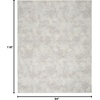 image:imageNourison Home Grafix Grey 3 x 5 Area Rug  Easy Clean Non Shedding Bed Room Living Room Dining Room Kitchen 3 x 5Grey