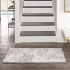image:imageNourison Home Grafix Grey 3 x 5 Area Rug  Easy Clean Non Shedding Bed Room Living Room Dining Room Kitchen 3 x 5Grey