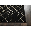 image:imageNourison Home Grafix Grey 53 x 73 Area Rug  Easy Clean Non Shedding Bed Room Living Room Dining Room Kitchen 5 x 7Black