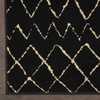 image:imageNourison Home Grafix Grey 53 x 73 Area Rug  Easy Clean Non Shedding Bed Room Living Room Dining Room Kitchen 5 x 7Black