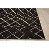 image:imageNourison Home Grafix Grey 53 x 73 Area Rug  Easy Clean Non Shedding Bed Room Living Room Dining Room Kitchen 5 x 7Black