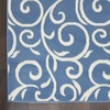 image:imageNourison Home Grafix Grey 6 x 9 Area Rug  Easy Clean Non Shedding Bed Room Living Room Dining Room Kitchen 6 x 9Blue