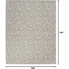 image:imageNourison Home Grafix Grey 6 x 9 Area Rug  Easy Clean Non Shedding Bed Room Living Room Dining Room Kitchen 6 x 9Grey