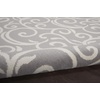 image:imageNourison Home Grafix Grey 6 x 9 Area Rug  Easy Clean Non Shedding Bed Room Living Room Dining Room Kitchen 6 x 9Grey