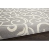 image:imageNourison Home Grafix Grey 6 x 9 Area Rug  Easy Clean Non Shedding Bed Room Living Room Dining Room Kitchen 6 x 9Grey